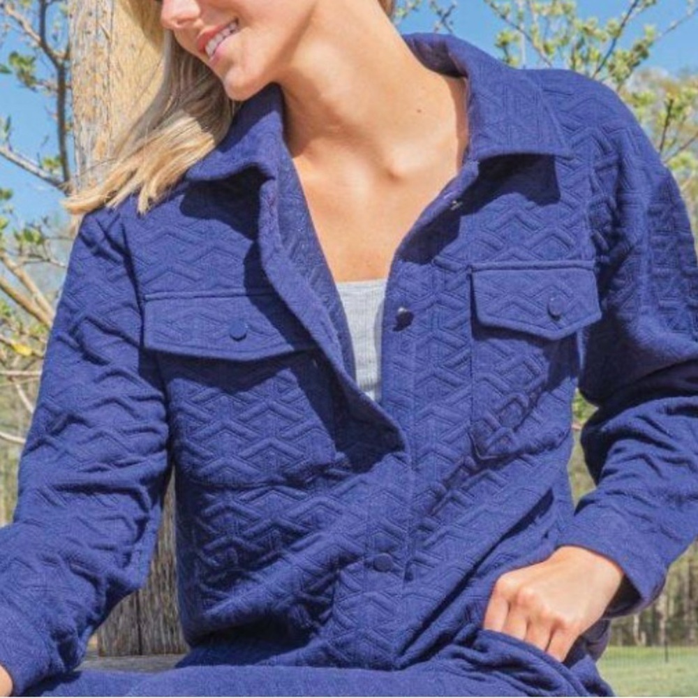 Simply Southern Quilted Jacket NWT